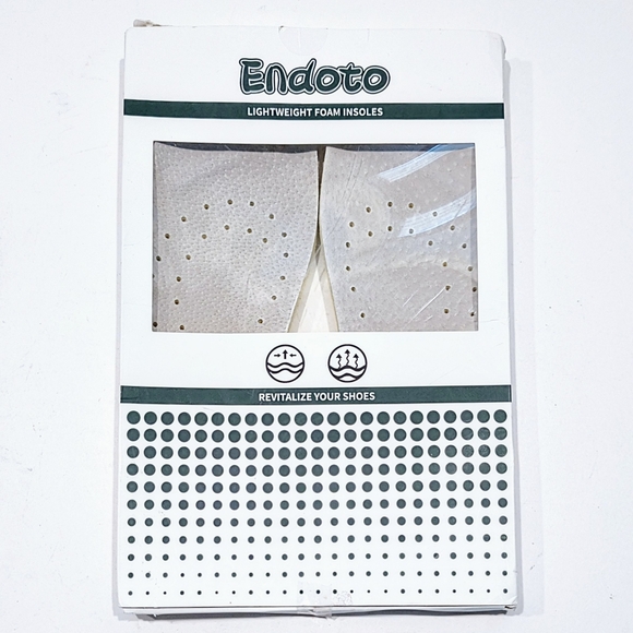 Replacement Insoles for Hey Dude Wally Shoe Mens Endoto Fits Men's 42 Size 9 US - Picture 4 of 6